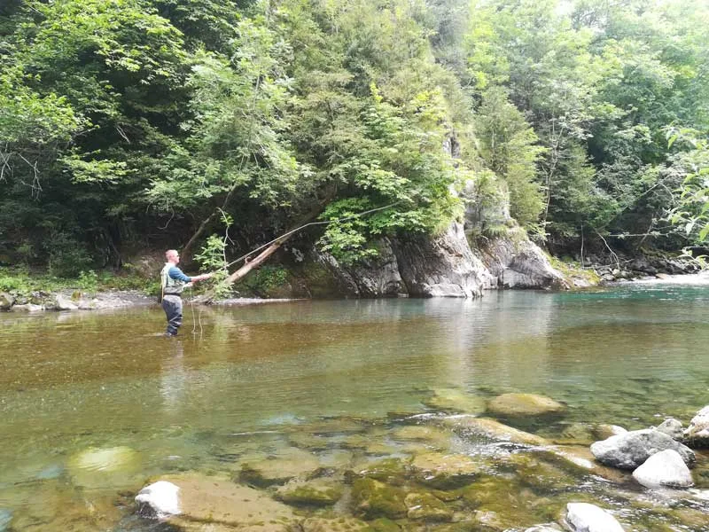 La pêche en sèche La pêche en sèche