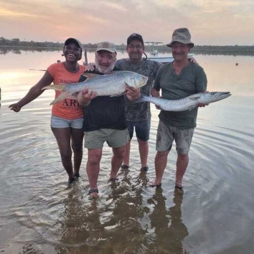 Pêche dans les Bolongs à Abene au Sénégal